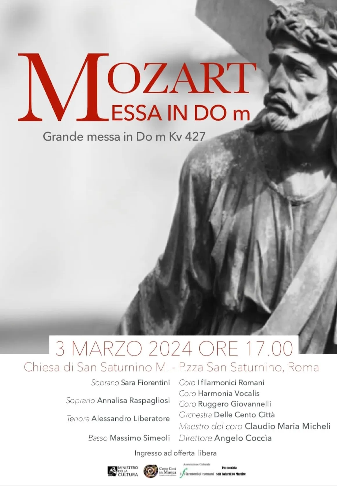 Poster: Great Mass in C minor K. 427